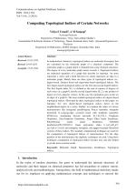 Computing Topological Indices of Certain Networks