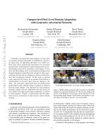 Unsupervised Pixel-Level Domain Adaptation with Generative Adversarial Networks