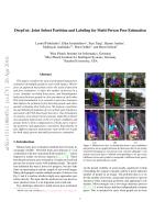 DeepCut: Joint Subset Partition and Labeling for Multi Person Pose Estimation