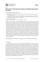 Occurrence, Toxicity, and Analysis of Major Mycotoxins in Food