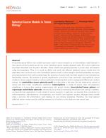 Spherical Cancer Models in Tumor Biology
