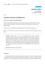 Fucoidan: Structure and Bioactivity