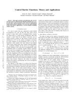 Control Barrier Functions: Theory and Applications