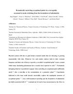 Dynamically encircling exceptional points in a waveguide: asymmetric mode switching from the breakdown of adiabaticity