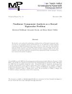 Nonlinear Component Analysis as a Kernel Eigenvalue Problem