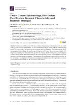 Gastric Cancer: Epidemiology, Risk Factors, Classification, Genomic Characteristics and Treatment Strategies