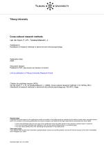 Cross-cultural research methods