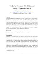 The Journal Coverage of Web of Science and Scopus: a Comparative Analysis