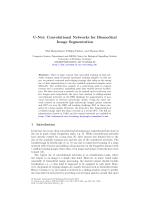 U-Net: Convolutional Networks for Biomedical Image Segmentation