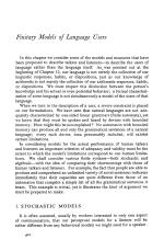 Finitary Models of Language Users