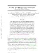 PLLaMa: An Open-source Large Language Model for Plant Science