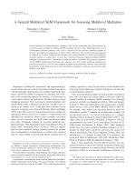 A General Multilevel SEM Framework for Assessing Multilevel Mediation