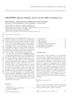 LHAPDF6: parton density access in the LHC precision era