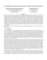 Key Management in Wireless Ad Hoc Networks: Collusion Analysis and Prevention