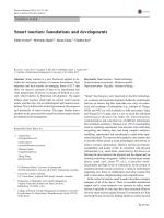 Smart tourism: foundations and developments