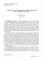 TURBULENCE AND THE DYNAMICS OF COHERENT STRUCTURES PART I: COHERENT STRUCTURES*