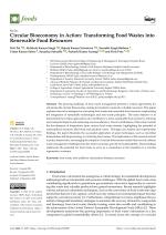 Circular Bioeconomy in Action: Transforming Food Wastes into Renewable Food Resources
