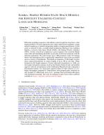 Samba: Simple Hybrid State Space Models for Efficient Unlimited Context Language Modeling