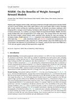 WARM: On the Benefits of Weight Averaged Reward Models
