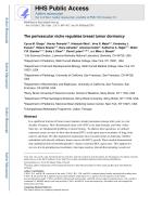 The perivascular niche regulates breast tumor dormancy