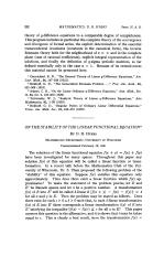 ON THE STABILITY OF THE LINEAR FUNCTIONAL EQUATION*