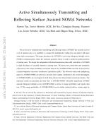 Active Simultaneously Transmitting and Reflecting Surface Assisted NOMA Networks