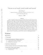 Anyons in an exactly solved model and beyond