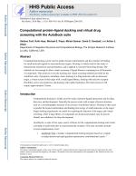 Computational protein-ligand docking and virtual drug screening with the AutoDock suite