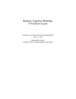Bayesian Cognitive Modeling: A Practical Course