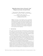 High-Resolution Stereo Datasets with Subpixel-Accurate Ground Truth