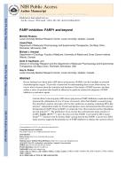 PARP inhibition: PARP1 and beyond