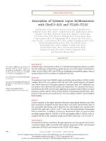 Association of Systemic Lupus Erythematosus with C8orf13-BLK and ITGAM-ITGAX