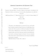 Quantum Computation with Quantum Dots