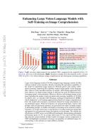 Enhancing Large Vision Language Models with Self-Training on Image Comprehension