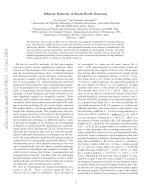 Efficient Behavior of Small-World Networks