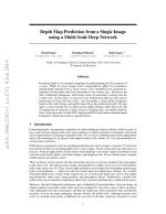 Depth Map Prediction from a Single Image using a Multi-Scale Deep Network