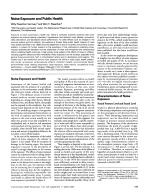 Noise Exposure and Public Health