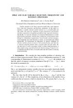 SPIKE AND SLAB VARIABLE SELECTION: FREQUENTIST AND BAYESIAN STRATEGIES