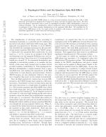Z2 Topological Order and the Quantum Spin Hall Effect