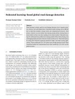 Federated learning-based global road damage detection