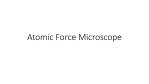 Atomic Force Microscope