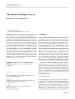 The internet of things: a survey