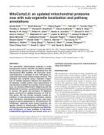 MitoCarta3.0: an updated mitochondrial proteome now with sub-organelle localization and pathway annotations