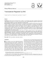 Transcriptional Regulation by Nrf2