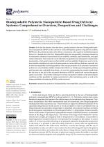 Biodegradable Polymeric Nanoparticle-Based Drug Delivery Systems: Comprehensive Overview, Perspectives and Challenges