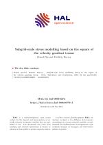 Subgrid-scale stress modelling based on the square of the velocity gradient tensor