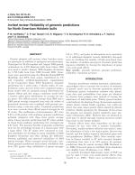 Invited review: Reliability of genomic predictions for North American Holstein bulls