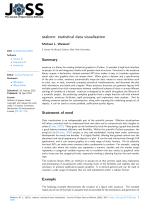 seaborn: statistical data visualization