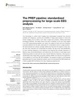 The PREP pipeline: standardized preprocessing for large-scale EEG analysis