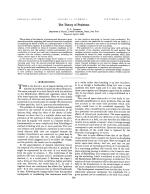 The Theory of Positrons